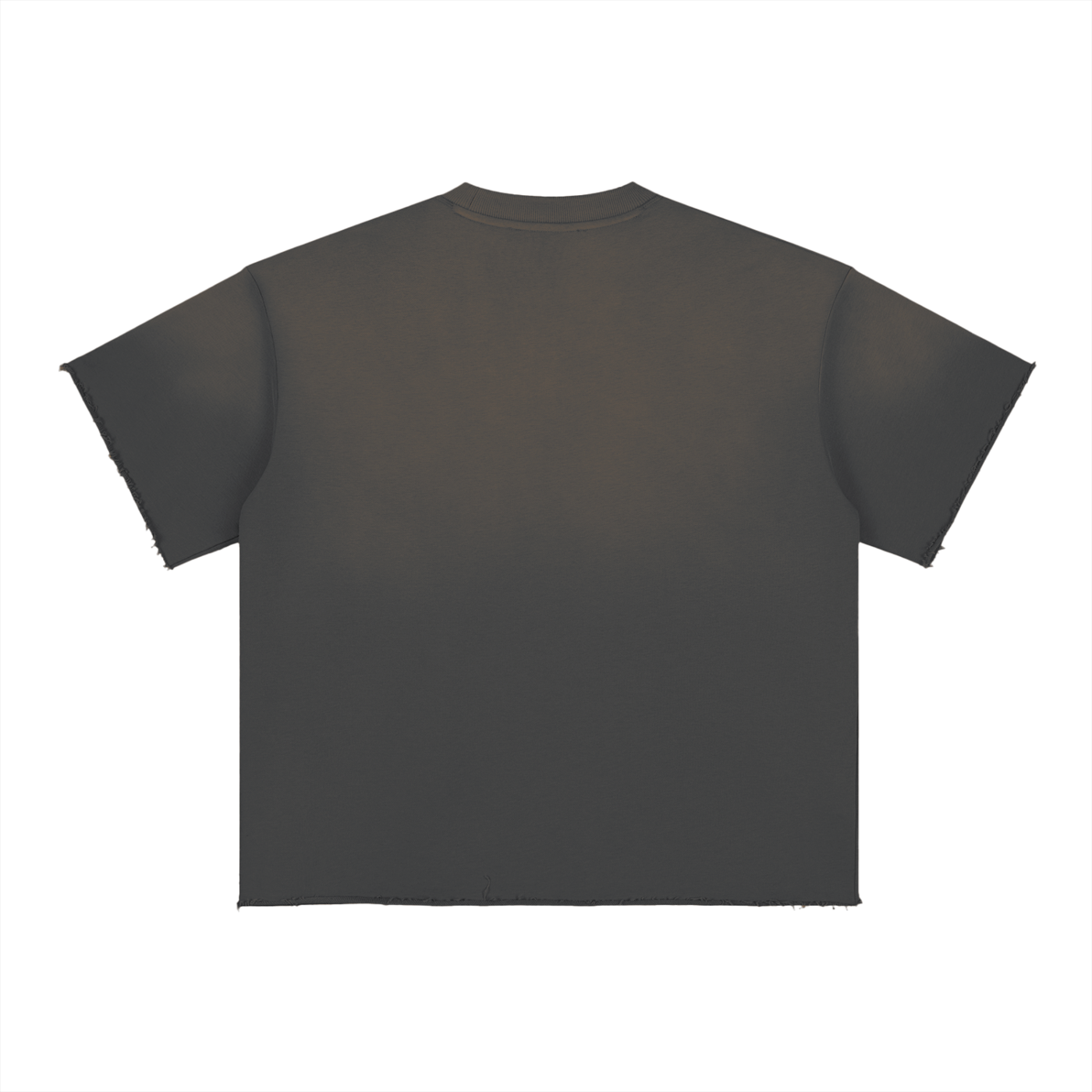 Ziftan Sun Fade Raw Edge T-Shirt