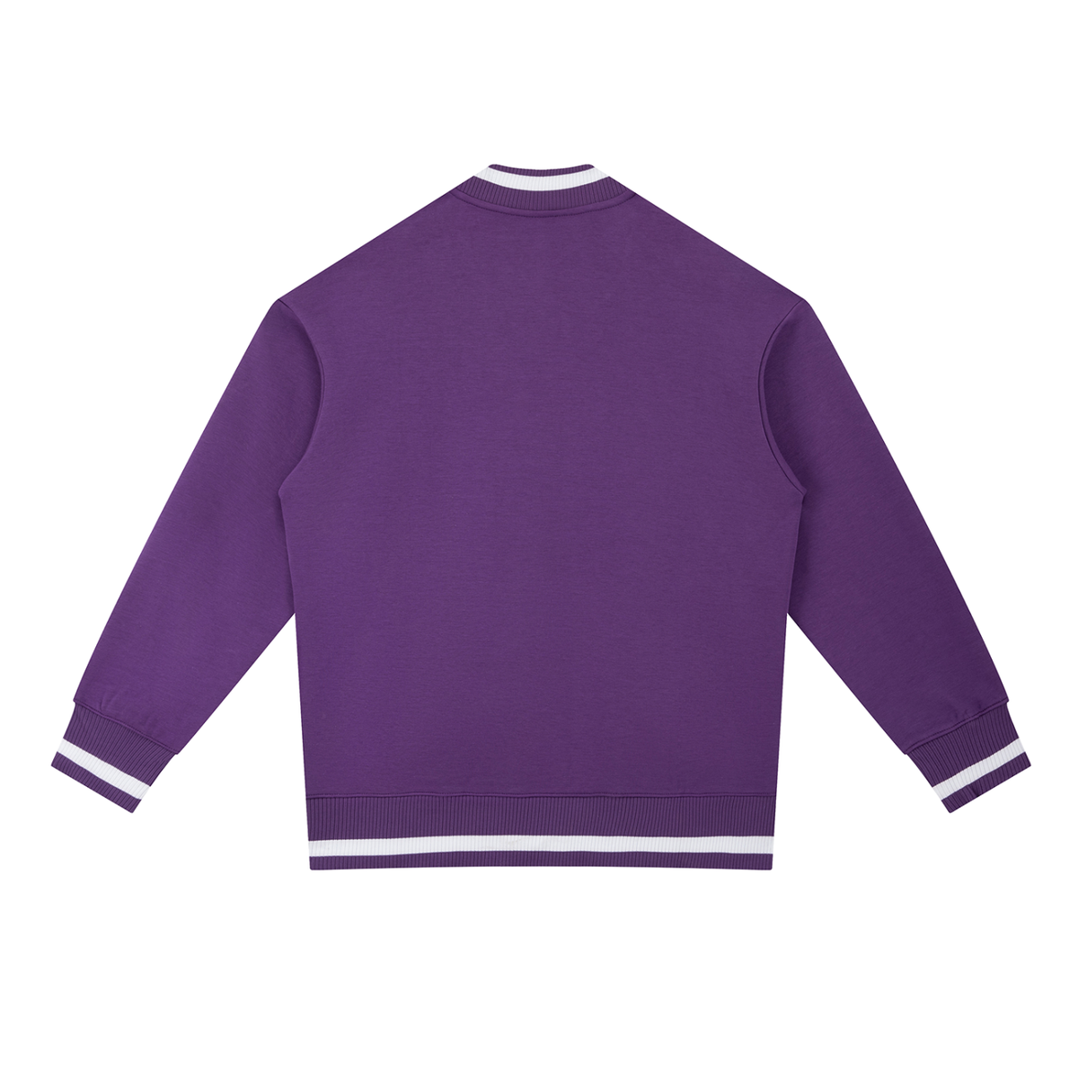 Ziftan Contrast Piping Zip Bomber Jacket