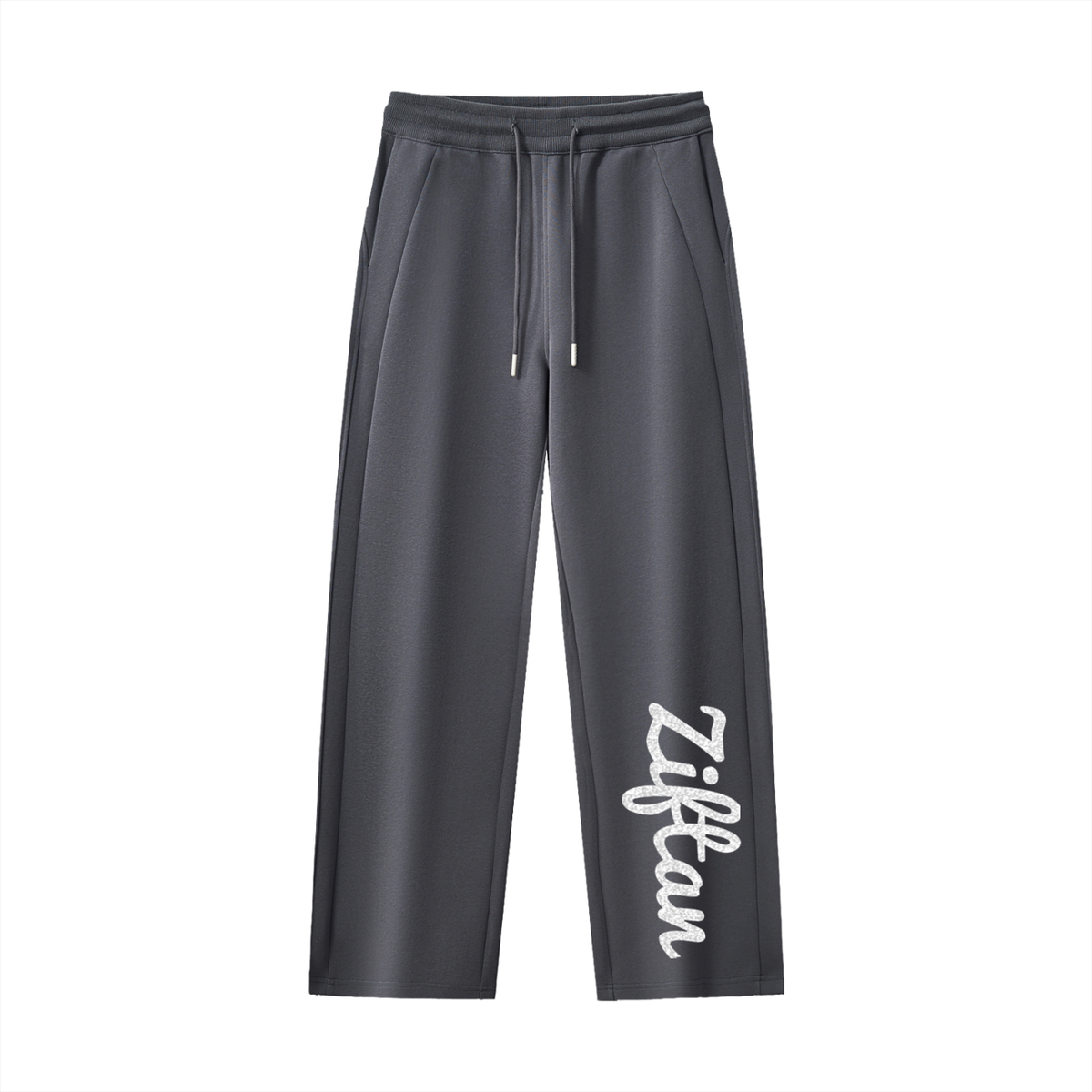 Ziftan Essential Drawstring Straight-Leg Sweatpants