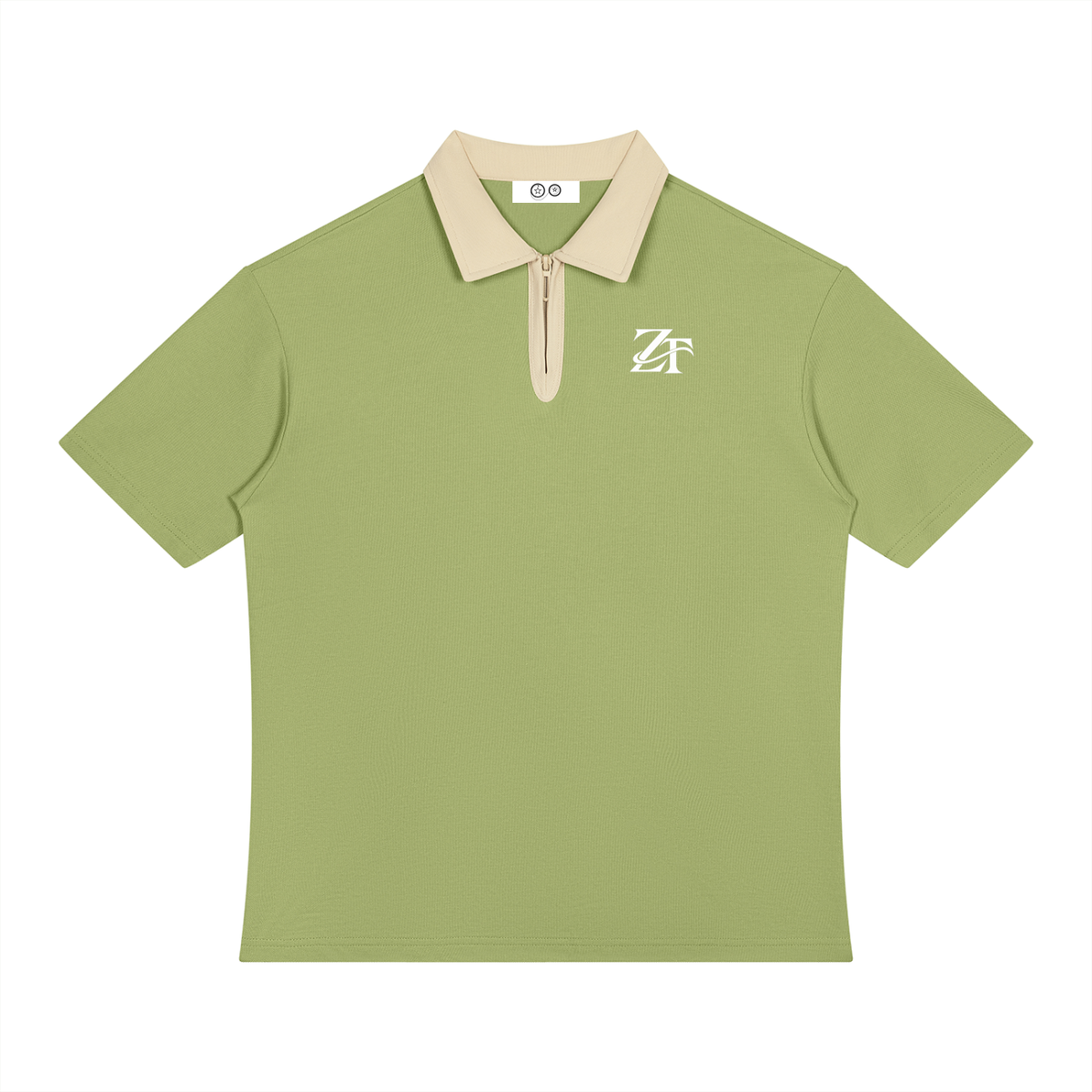 Men Color Block Quarter-Zip Ziftan Shirt