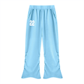 Ziftan Women’s Vintage Wash Ruched Sweatpants