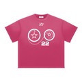 Ziftan Sun Fade Raw Edge T-Shirt