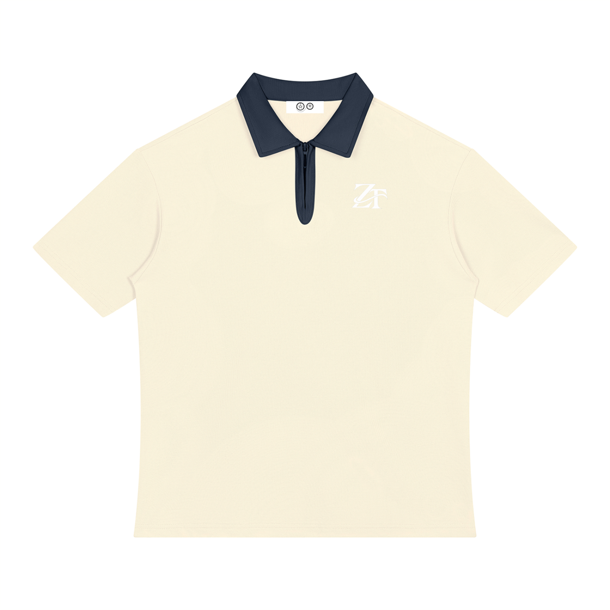 Men Color Block Quarter-Zip Ziftan Shirt
