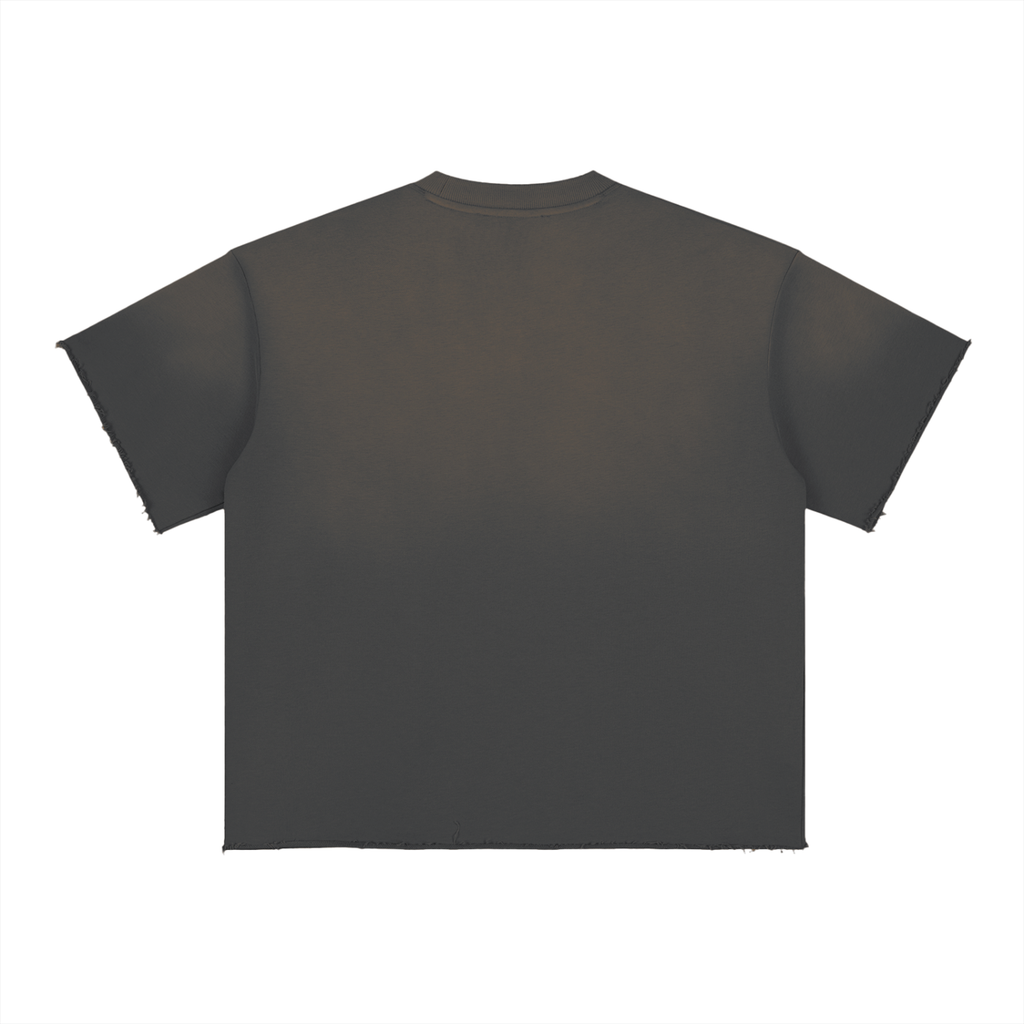 Ziftan Sun Fade Raw Edge T-Shirt