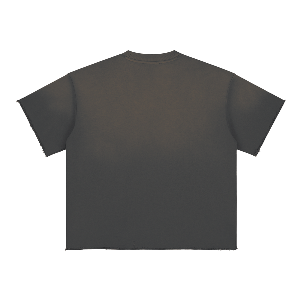Ziftan Sun Fade Raw Edge T-Shirt