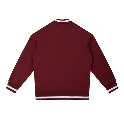 Ziftan Contrast Piping Zip Bomber Jacket