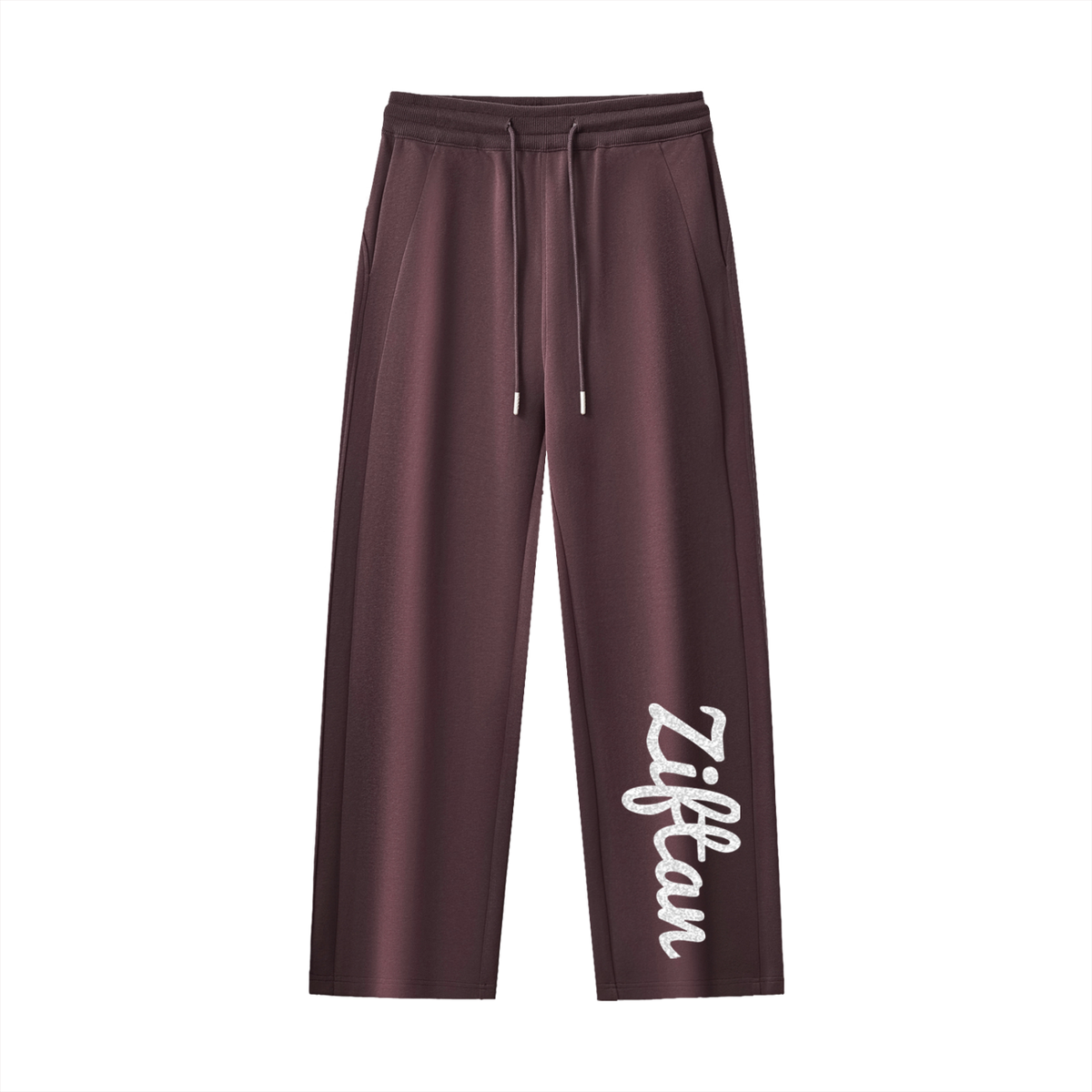 Ziftan Essential Drawstring Straight-Leg Sweatpants