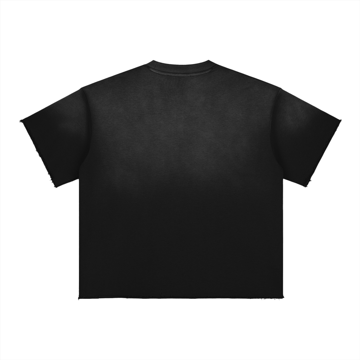 Ziftan Sun Fade Raw Edge T-Shirt