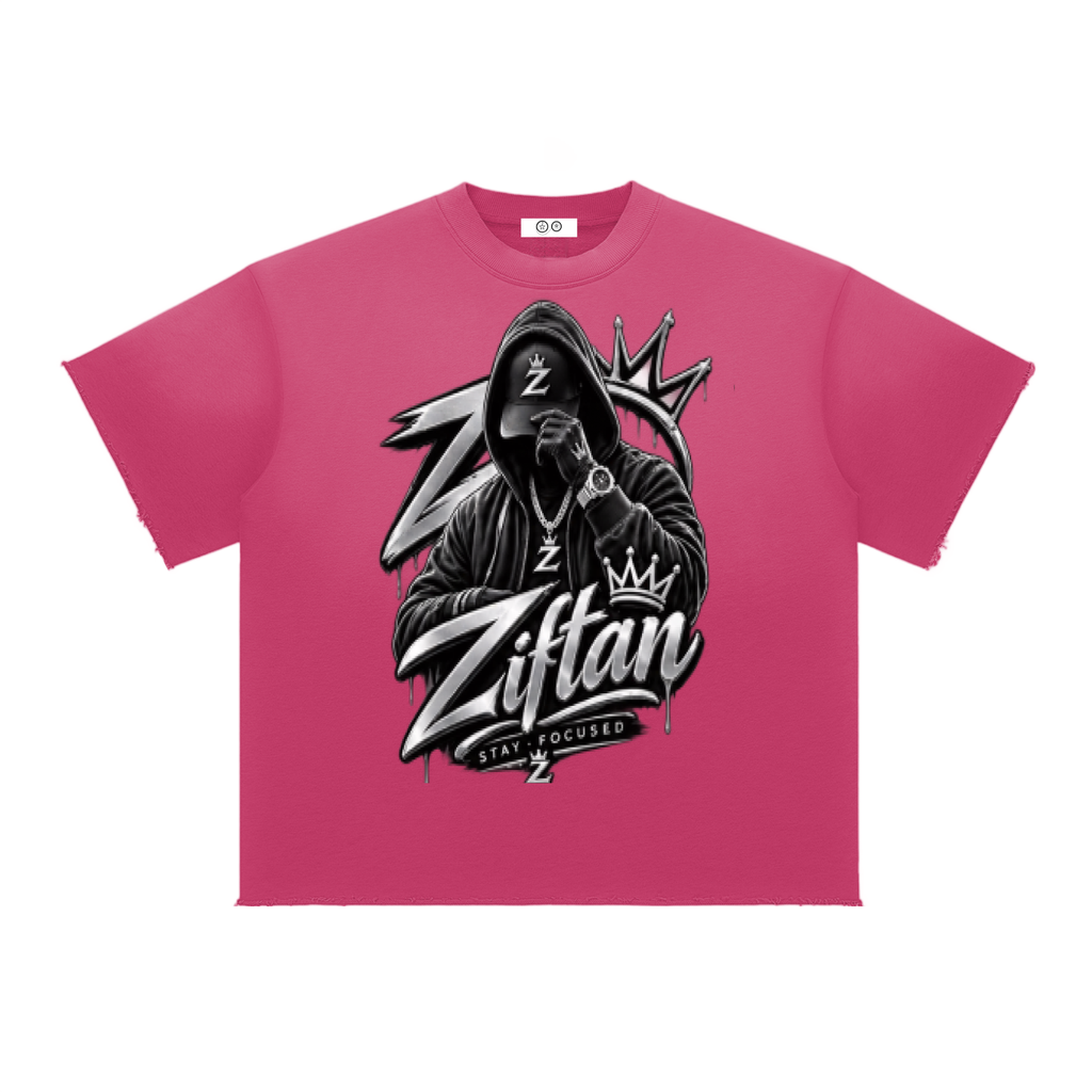 Sun Fade Raw Edge T-Shirt
