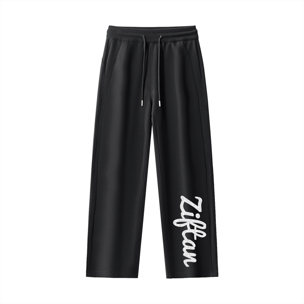 Ziftan Essential Drawstring Straight-Leg Sweatpants