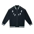 Ziftan Contrast Piping Zip Bomber Jacket