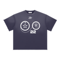 Ziftan Sun Fade Raw Edge T-Shirt