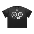 Ziftan Sun Fade Raw Edge T-Shirt