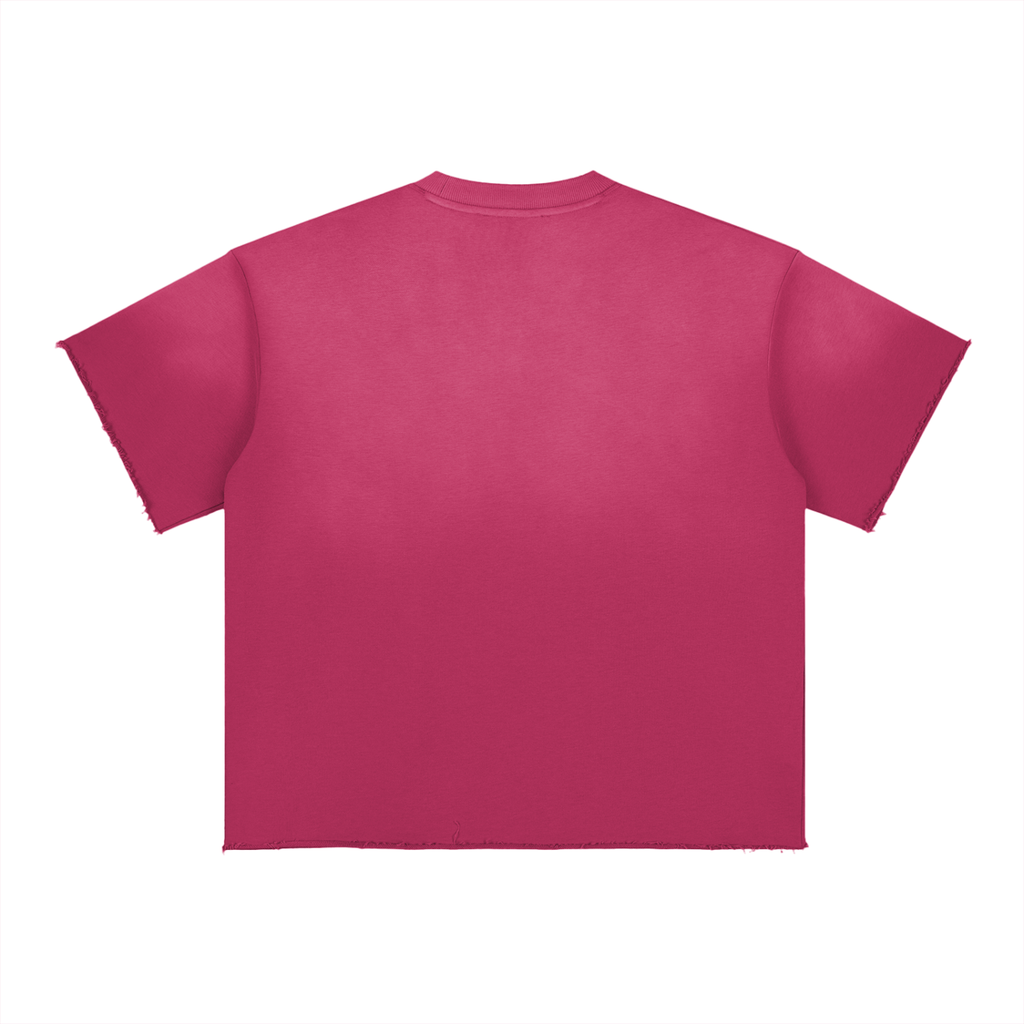 Ziftan Sun Fade Raw Edge T-Shirt
