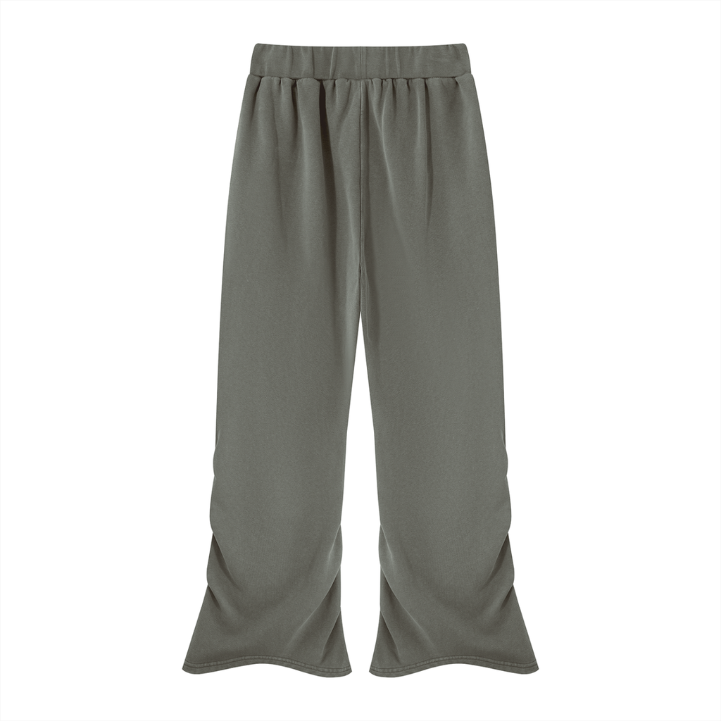 Ziftan Women’s Vintage Wash Ruched Sweatpants