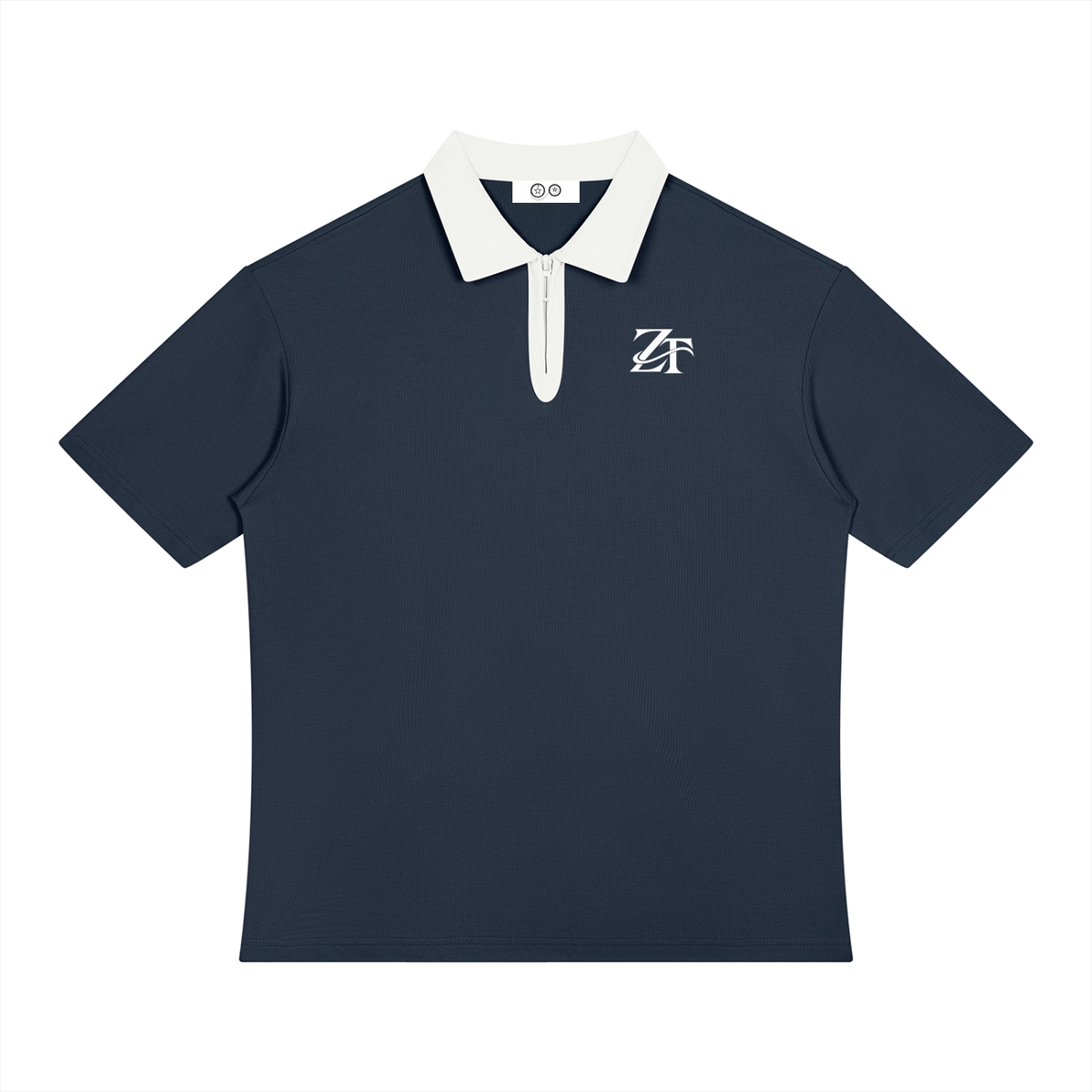 Men Color Block Quarter-Zip Ziftan Shirt
