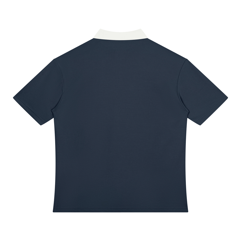 Men Color Block Quarter-Zip Ziftan Shirt