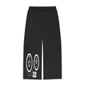 Ziftan Women’s Wide Leg Raw Edge Sweatpants